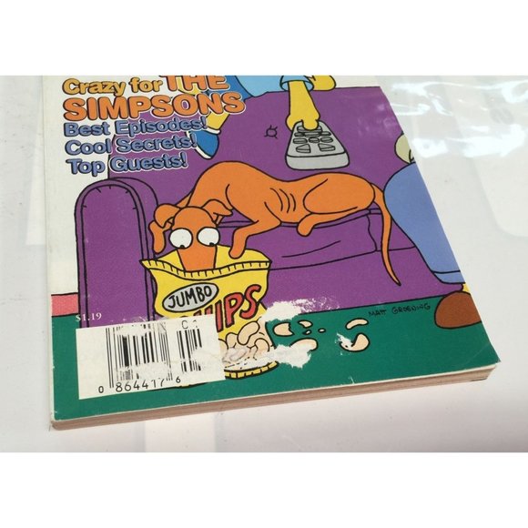 Vintage TV Guide Crazy for The Simpsons Jan 3-9, 1998 Book - Picture 3 of 7